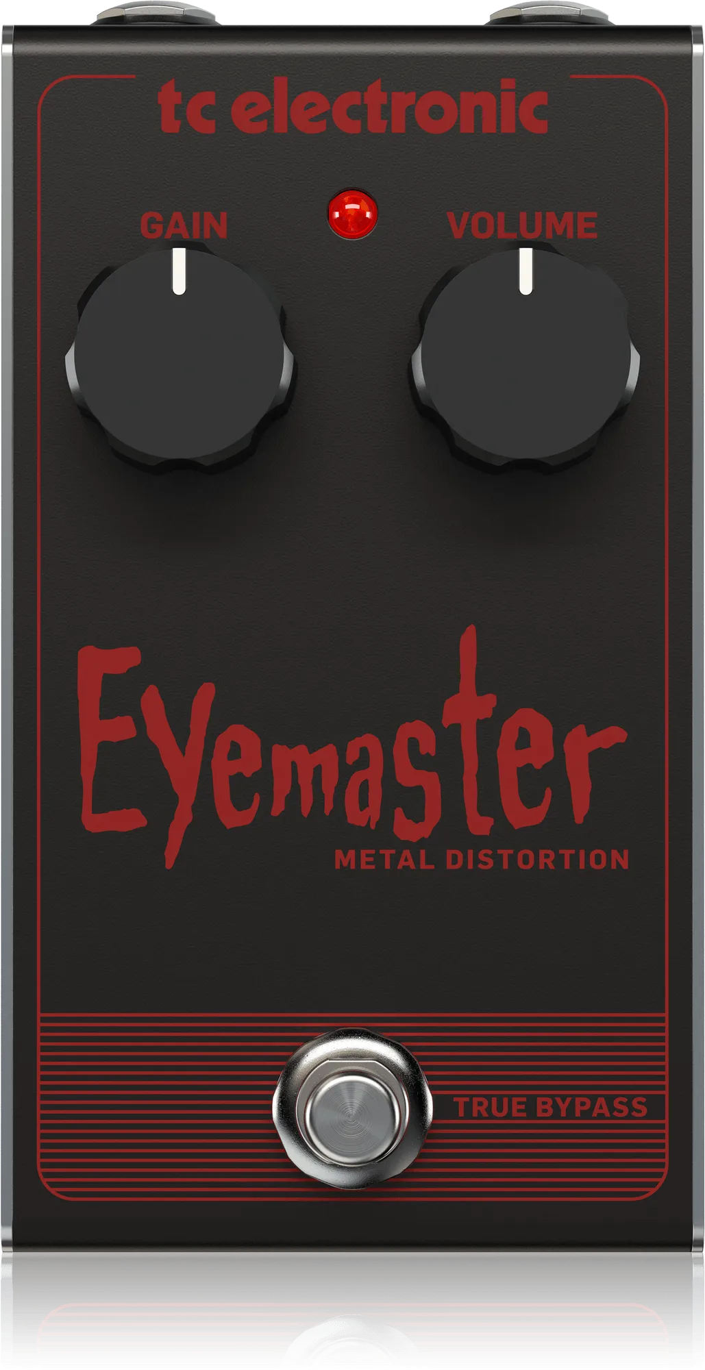 Eyemaster Metal Distortion Guitar Pedal By TC Electronic