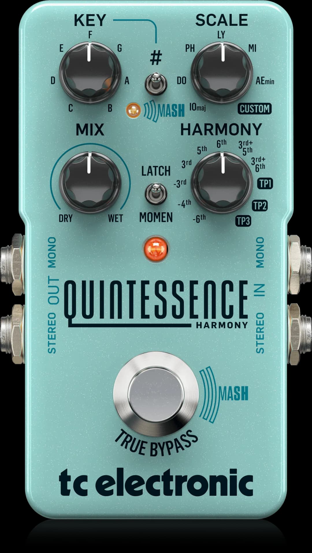Quintessence Harmony Guitar Pedal By TC Electronic