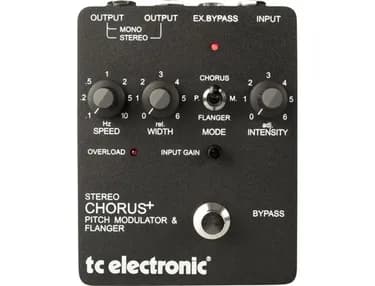 Stereo Chorus Flanger Guitar Pedal By TC Electronic