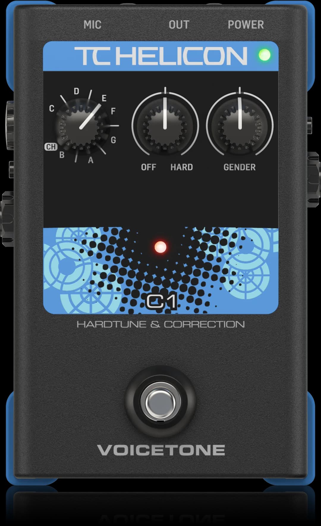 VoiceTone C1 Guitar Pedal By TC Helicon