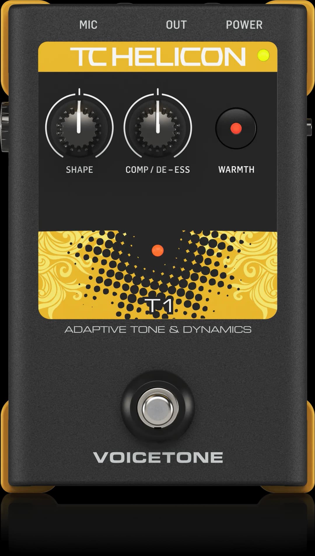 VoiceTone T1 Guitar Pedal By TC Helicon