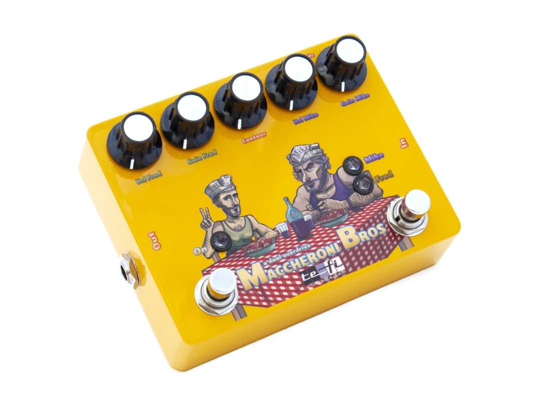 Maccheroni Bros Guitar Pedal By TEFI Vintage Lab