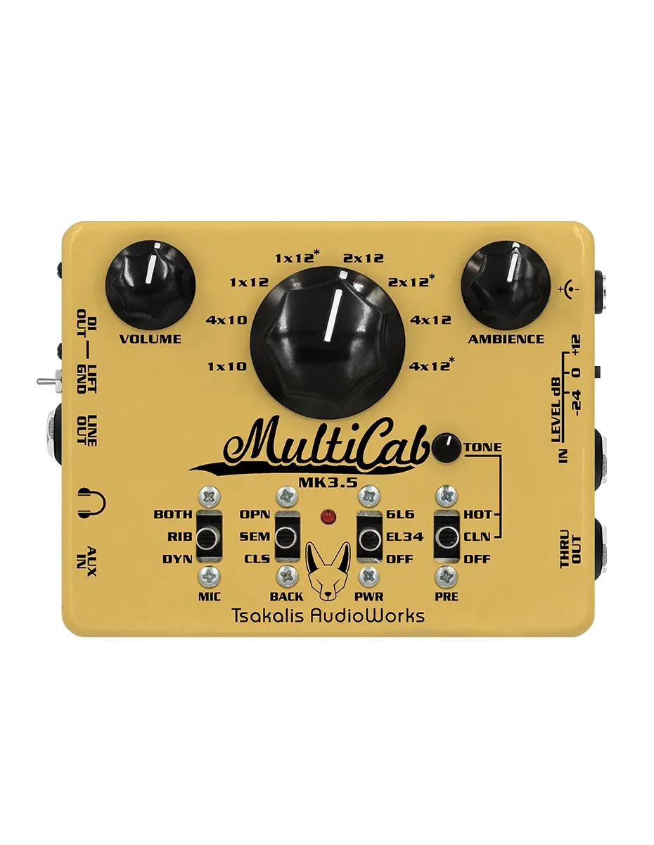 MultiCab MK3 Guitar Pedal By Tsakalis AudioWorks