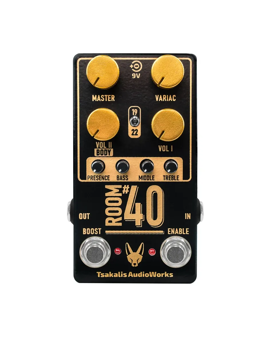 Room #40 Guitar Pedal By Tsakalis AudioWorks