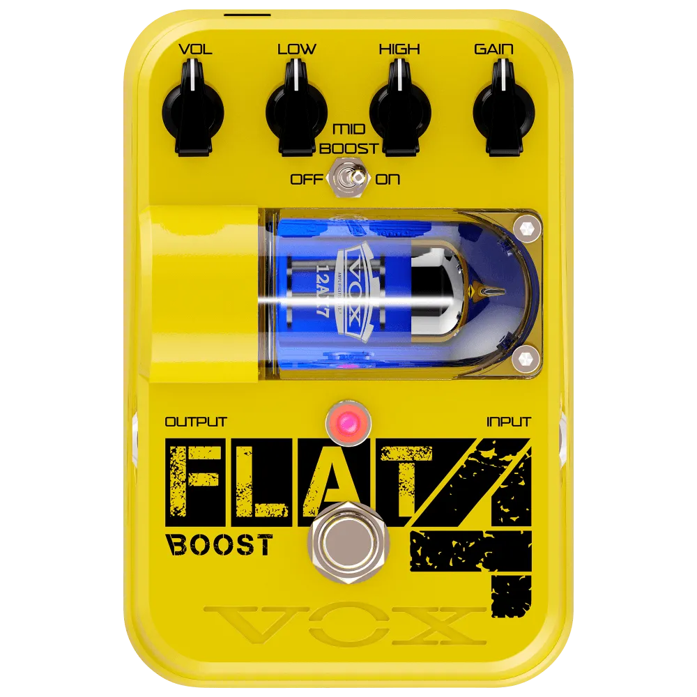 Flat 4 Boost Guitar Pedal By Vox