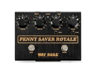 Penny Saver Royale Modulation & Overdrive Guitar Pedal By Way Huge