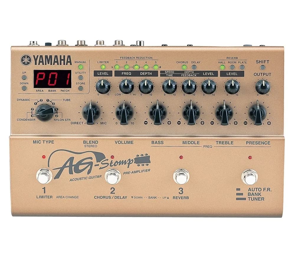 AG Stomp Guitar Pedal By Yamaha