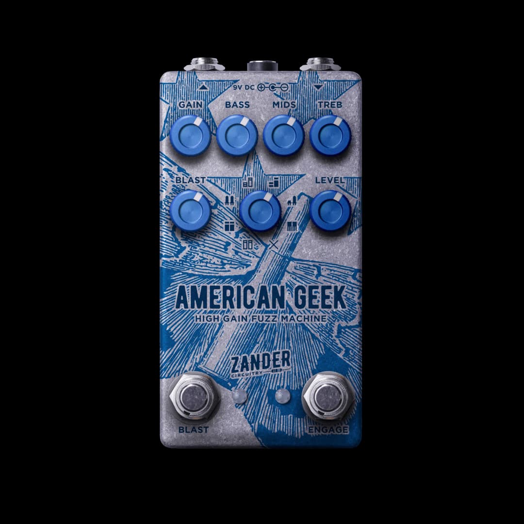 American Geek Guitar Pedal By Zander Circuitry