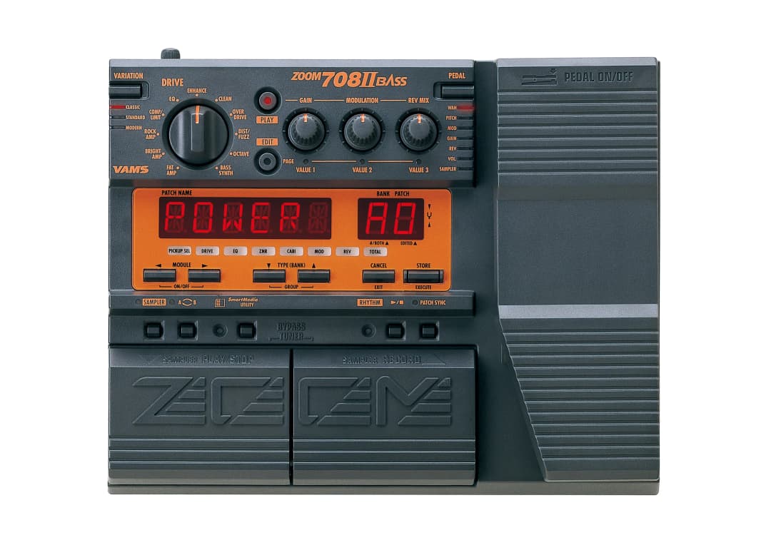 708 II Guitar Pedal By Zoom