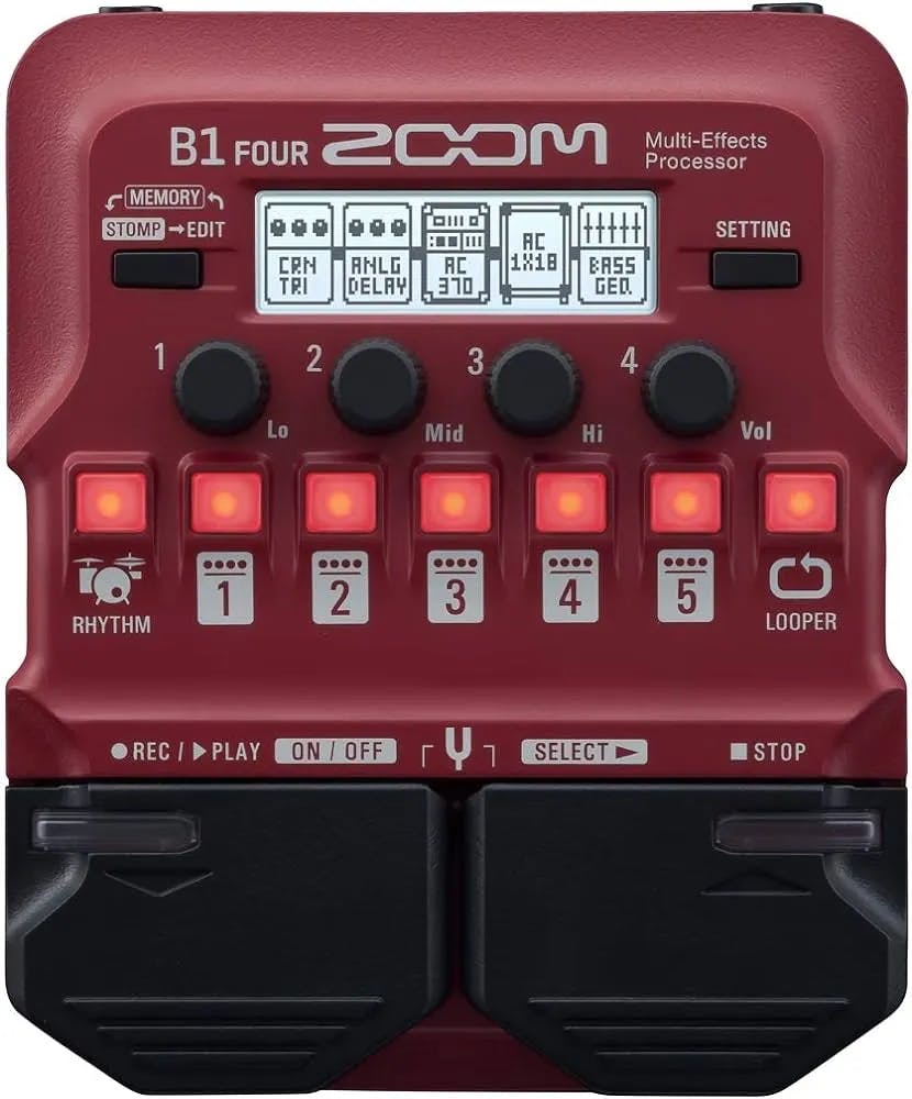 B1 Four Guitar Pedal By Zoom