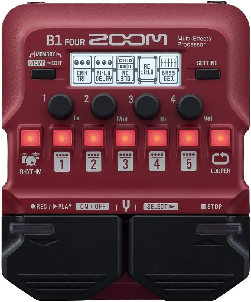 B1 Four Guitar Pedal By Zoom